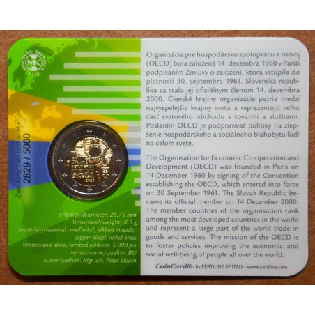 eurocoin eurocoins 2 Euro Slovakia 2020 - Accession to the OECD (BU)