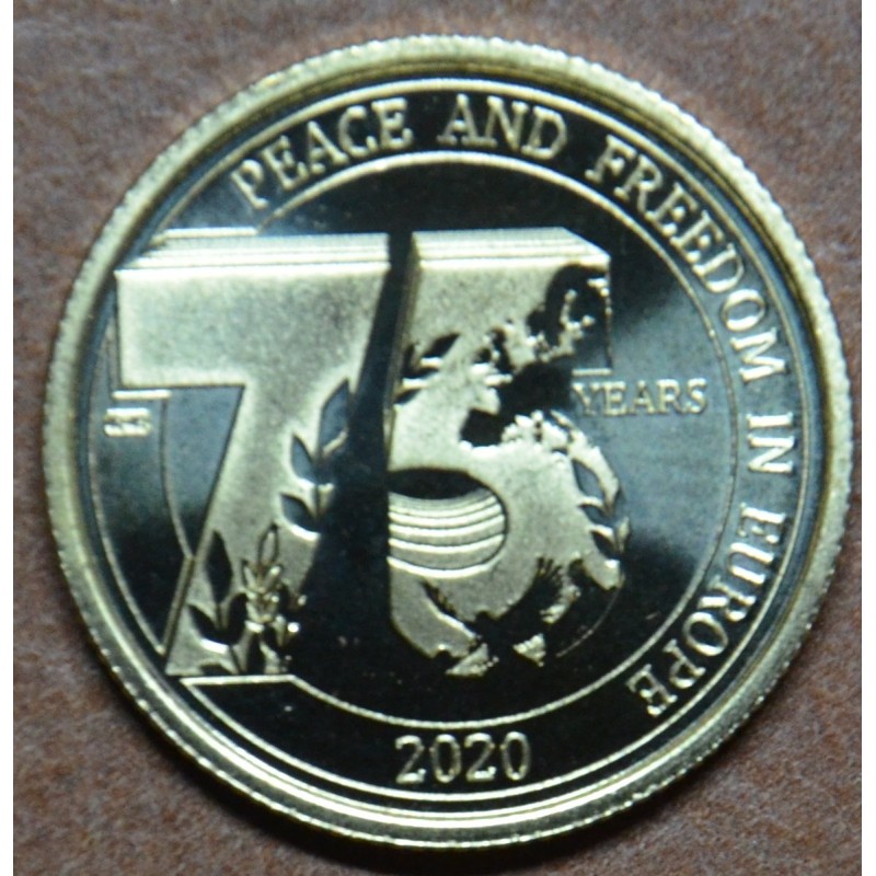 eurocoin eurocoins 2,5 Euro Belgium 2020 - 75 years of freedom (UNC)