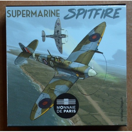 eurocoin eurocoins 10 Euro France 2020 Supermarine Spitfire (Proof)