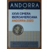 euroerme érme 2 Euro Andorra 2020 - 27. iberoamerikai találkozó (BU)