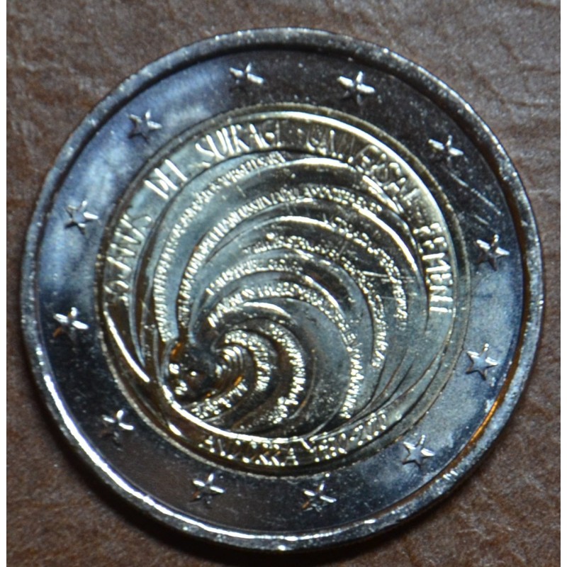 Euromince mince 2 Euro Andorra 2020 - Volebné právo žien (UNC)