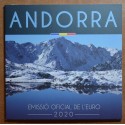 Set of 8 Euro coins Andorra 2020 (BU)