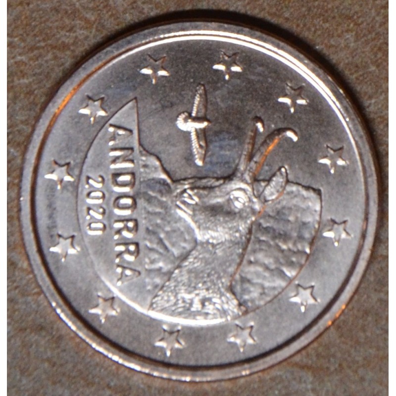 eurocoin eurocoins 5 cent Andorra 2020 (UNC)