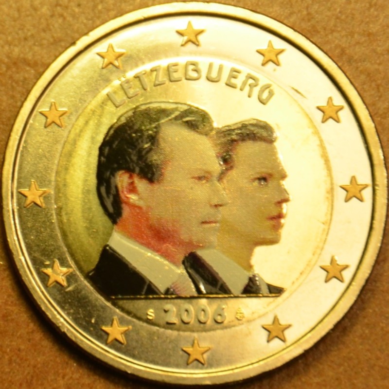 eurocoin eurocoins 2 Euro Luxembourg 2006 - 25th Birthday of Heredi...