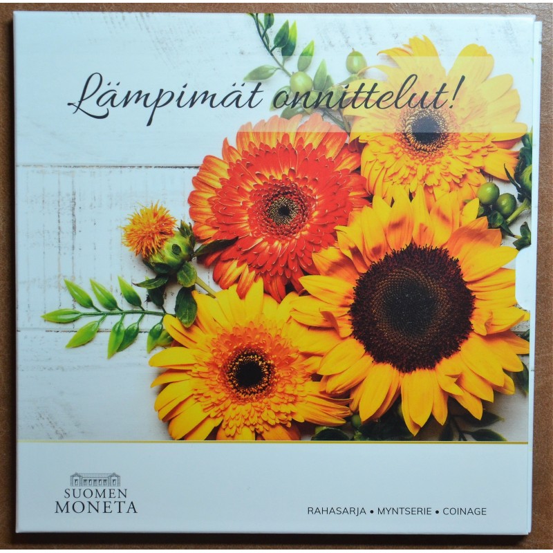 Euromince mince Fínsko 2020 sada 8 euromincí - Gratulácia (BU)