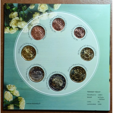 Euromince mince Fínsko 2020 sada 8 euromincí - Mladomanželia (BU)