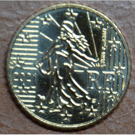Euromince mince 10 cent Francúzsko 2021 (UNC)