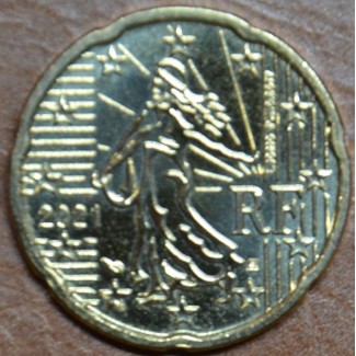 Euromince mince 20 cent Francúzsko 2021 (UNC)