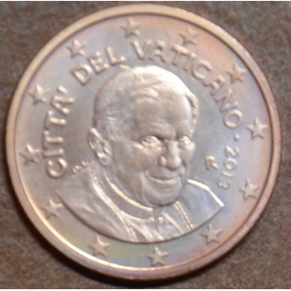 Euromince mince 1 cent Vatikán 2013 (BU)