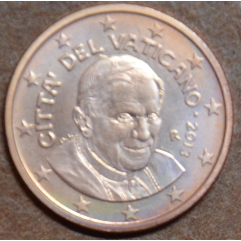 eurocoin eurocoins 1 cent Vatican 2013 (BU)