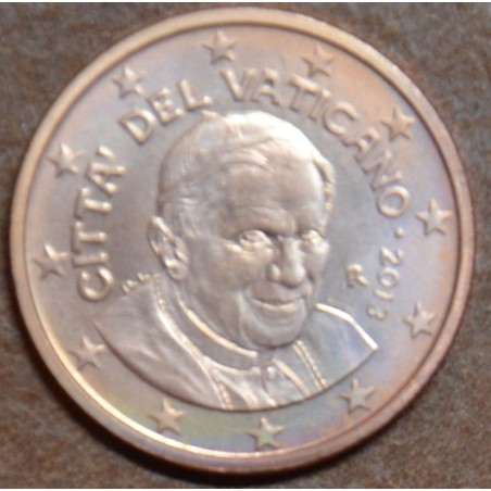 Euromince mince 1 cent Vatikán 2013 (BU)