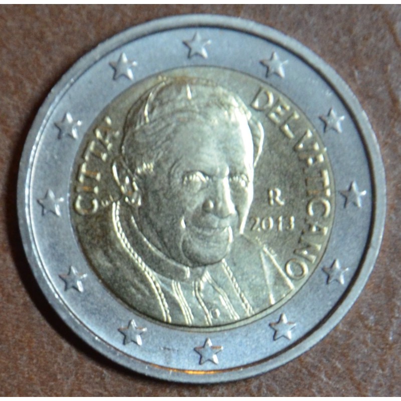 Euromince mince 2 Euro Vatikán 2013 - Benedikt XVI. (BU)