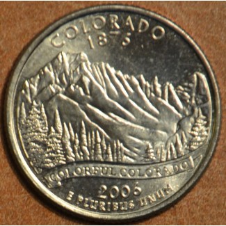 Euromince mince 25 cent USA 2006 Colorado \\"S\\" (Proof)