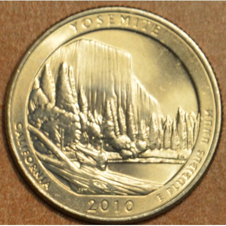 eurocoin eurocoins 25 cent USA 2010 Yosemite \\"S\\" (Proof)