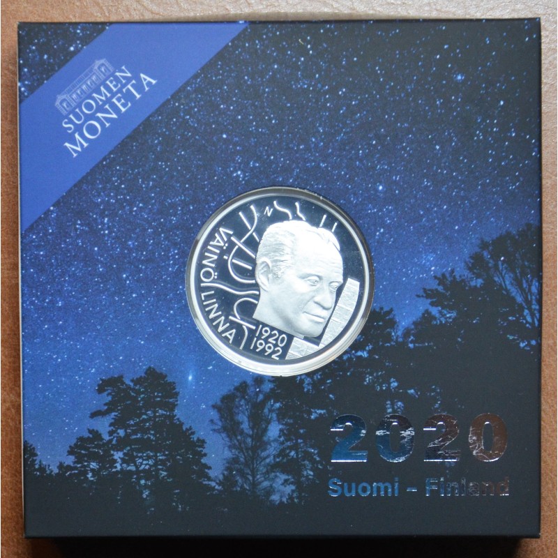 eurocoin eurocoins 20 Euro Finland 2020 - Väinö Linnaa (Proof)