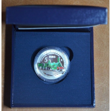 Euromince mince 5 Euro Španielsko 2020 - Historické vlaky (Proof)