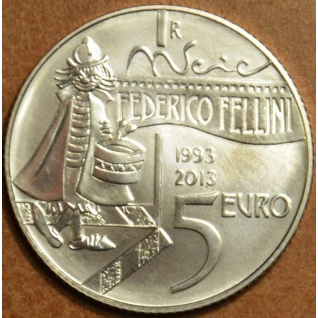 Euromince mince 5 Euro San Marino 2013 - Federico Fellini (BU)