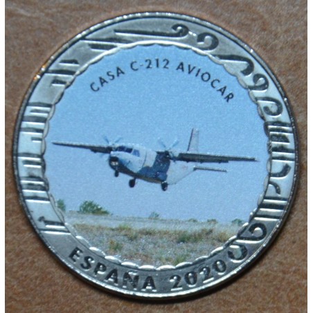 eurocoin eurocoins 5 x 1,5 Euro Spain 2020 Historia de la Aviacion ...