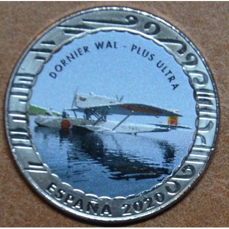 eurocoin eurocoins 5 x 1,5 Euro Spain 2020 Historia de la Aviacion ...