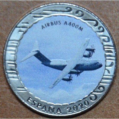 euroerme érme 5 x 1,5 Euro Spanyolország 2020 - A repülés történelm...