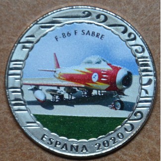 Euromince mince 5 x 1,5 Euro Španielsko 2020 História letectva 3. s...