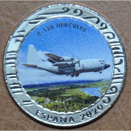 eurocoin eurocoins 5 x 1,5 Euro Spain 2020 Historia de la Aviacion ...