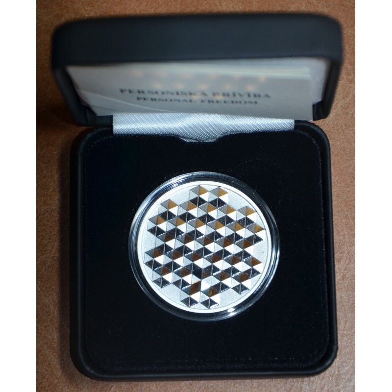 euroerme érme 5 Euro Lettország 2020 - Személyi szabadság (Proof)