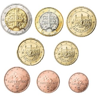 Euromince mince Sada Slovenských mincí 2014 (UNC)