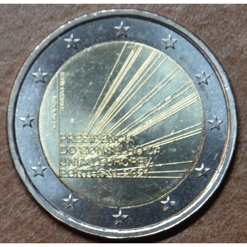 Euromince mince 2 Euro Portugalsko 2021 - Portugalské predsedníctvo...