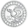 Euromince mince 20 Euro Rakúsko 2021 - Austrália: Dúhový had (Proof)