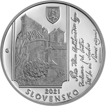 euroerme érme 10 Euro Szlovákia 2021 - Janko Matúška (Proof)