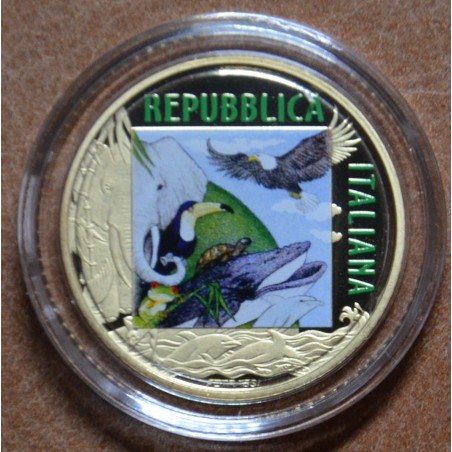 eurocoin eurocoins 5 Euro Italy 2020 - Tiger (Proof)