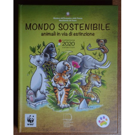 eurocoin eurocoins 5 Euro Italy 2020 - Tiger (Proof)