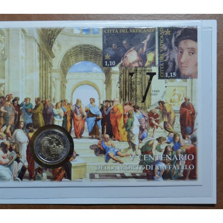 eurocoin eurocoins 2 Euro Vatican 2020 - Raffaello Sanzio (Numisbrief)