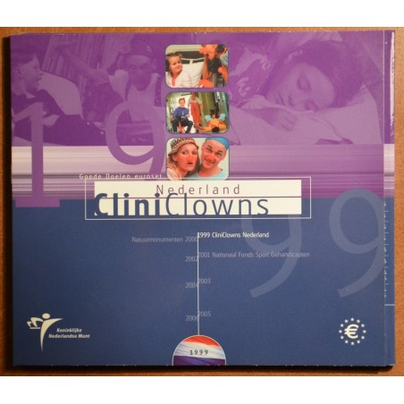 eurocoin eurocoins Set of 8 coins Netherlands 1999 (BU)