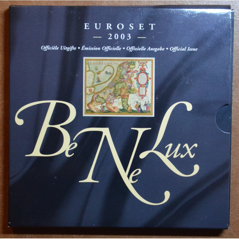 euroerme érme BeNeLux 2003 - hivatalos 24 részes szett (BU)