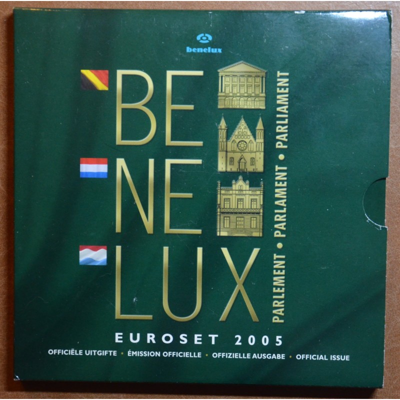 euroerme érme BeNeLux 2005 - hivatalos 24 részes szett (BU)