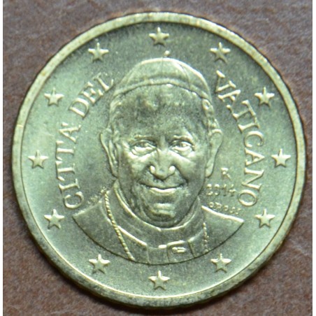 Euromince mince 10 cent Vatikán 2014 (BU)