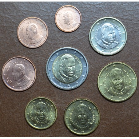 euroerme érme Vatikán 2014 - 8 részes forgalmi sor (UNC)