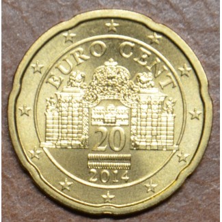 Euromince mince 20 cent Rakúsko 2014 (UNC)