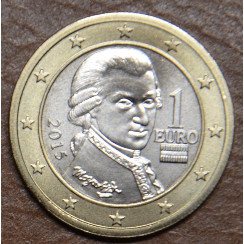 Euromince mince 1 Euro Rakúsko 2015 (UNC)