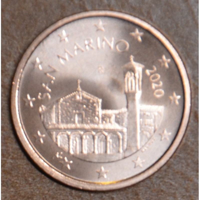Euromince mince 5 cent San Marino 2020 - Nový design (UNC)
