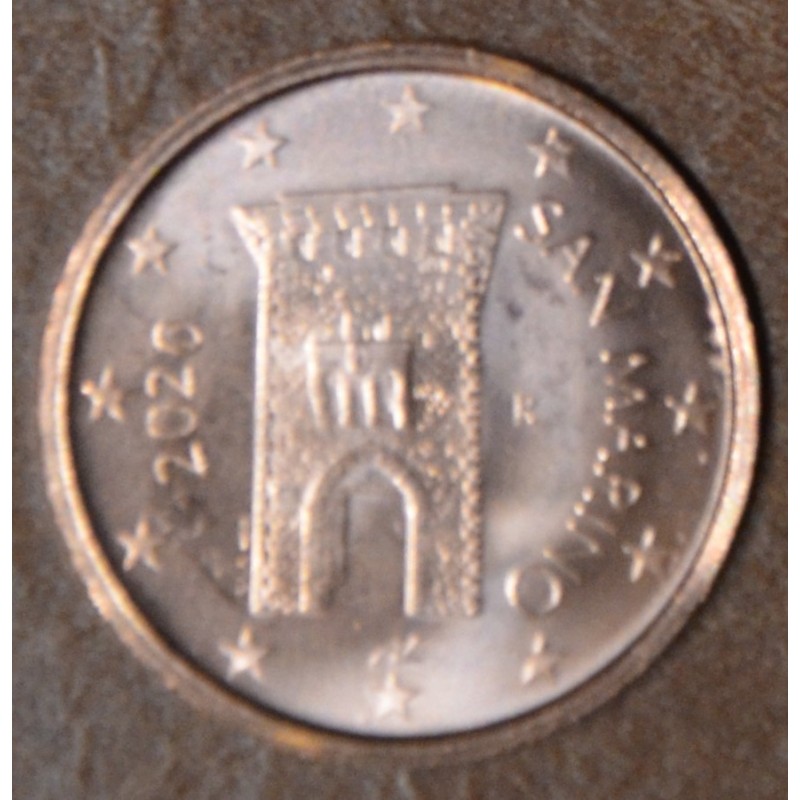 eurocoin eurocoins 2 cent San Marino 2020 - New design (UNC)