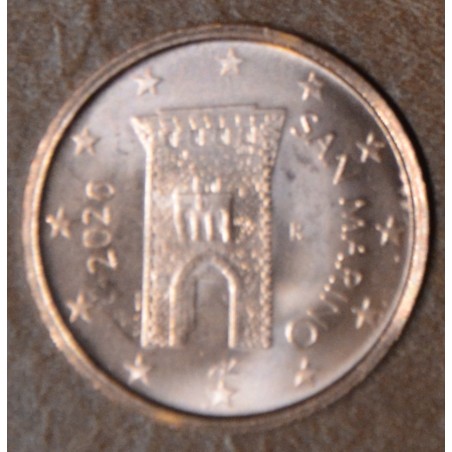 Euromince mince 2 cent San Marino 2020 - Nový design (UNC)