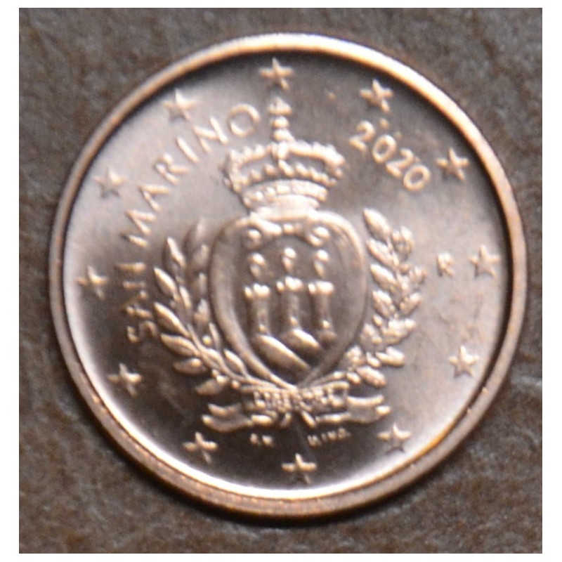 eurocoin eurocoins 1 cent San Marino 2020 - New design (UNC)