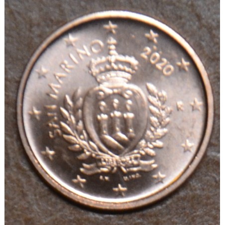 eurocoin eurocoins 1 cent San Marino 2020 - New design (UNC)