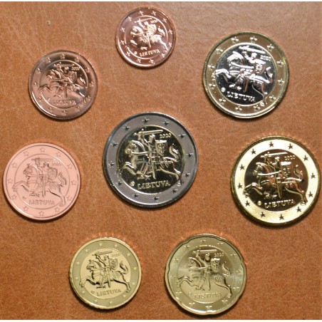 eurocoin eurocoins Lithuania 2021 set of 8 coins (UNC)