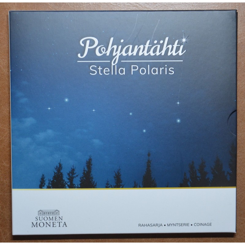 eurocoin eurocoins Finland 2020 set of 9 coins Stella polaris (BU)