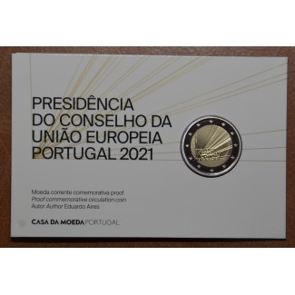 Euromince mince 2 Euro Portugalsko 2021 - Portugalské predsedníctvo...