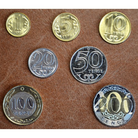 Euromince mince Kazachstan 7 mincí 2019-2020 (UNC)